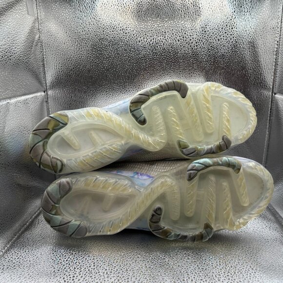 Size 13 Nike Air VaporMax 2020 Flyknit Summit White Mens Sneaker CJ6740-100 - Picture 10 of 10